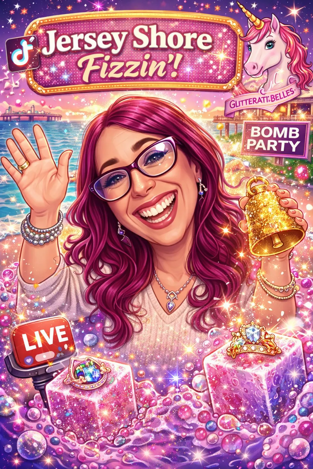 GeeGee _ JERSEY SHORE FIZZIN Cover